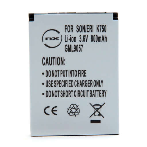 [ENIGML9057] Blister(s) x 1 Batterie téléphone portable pour Sony Ericsson 3.7V 650mAh