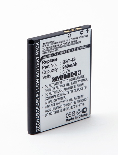 [ENIGML90187] Blister(s) x 1 Batterie téléphone portable pour Sony Ericsson 3.7V 950mAh