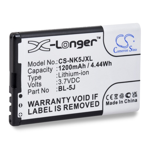 [ENIGML90487] Blister(s) x 1 Batterie téléphone portable pour Nokia 3.7V 1200mAh
