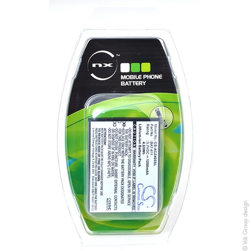 [ENIGML90532] Blister(s) x 1 Batterie téléphone portable pour Acer 3.7V 1250mAh