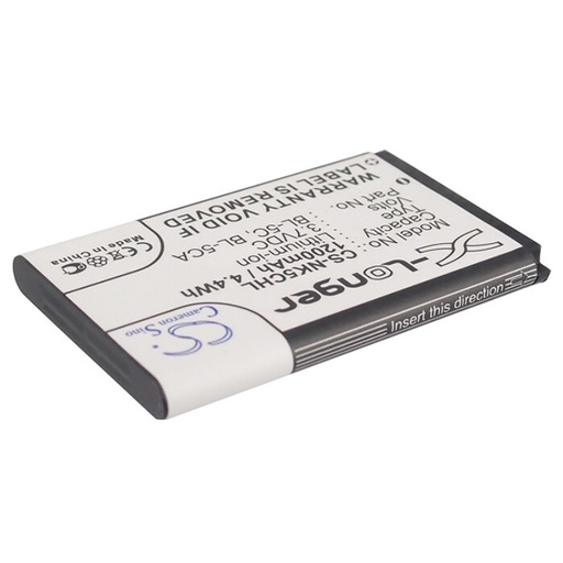 [ENIGML901267] Batterie(s) Batterie téléphone portable pour Nokia 3.7V 1200mAh
