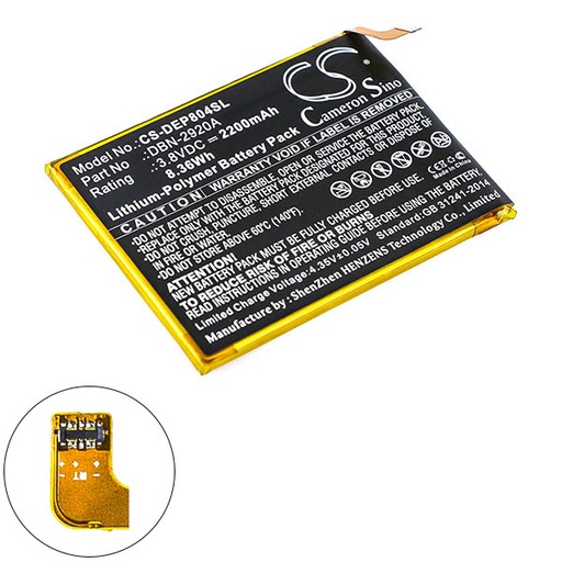 [ENIGML901667] Blister(s) x 1 Batterie téléphone portable pour Doro 3.8V 2200mAh