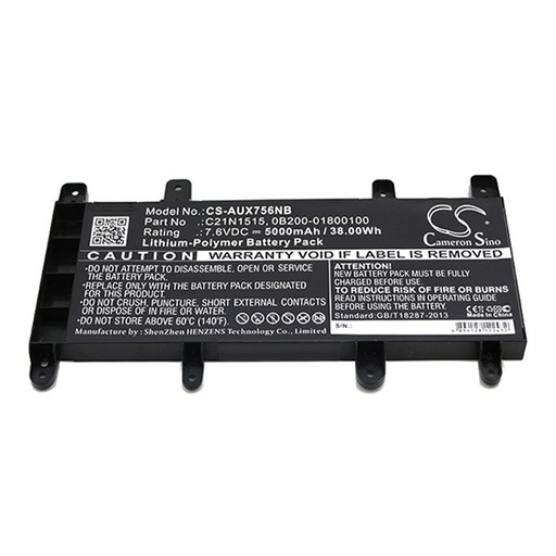 [ENIIML90119] Batterie(s) Batterie ordinateur portable compatible Asus 7.6V 5000mAh