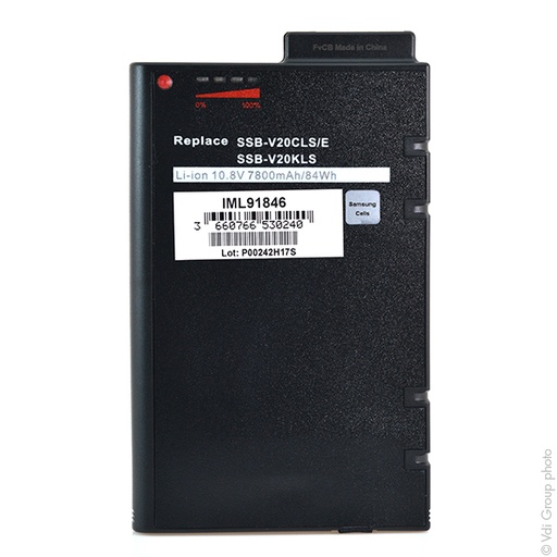 [ENIIML91846] Batterie(s) Batterie ordinateur portable 10.8V 7800mAh