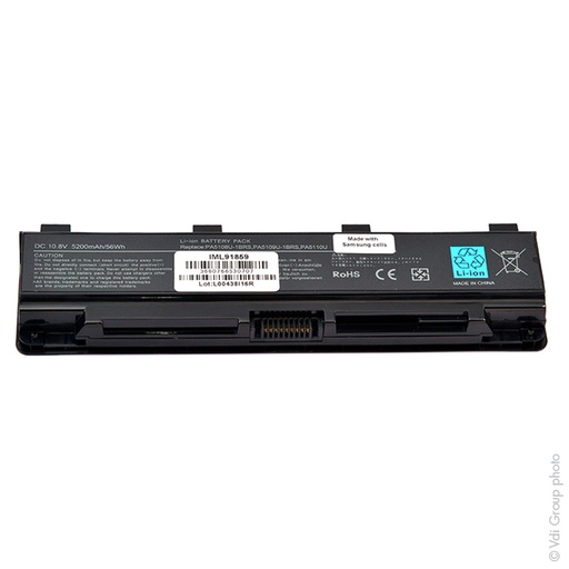 [ENIIML91859] Batterie(s) Batterie ordinateur portable grande autonomie 10.8V 5200mAh