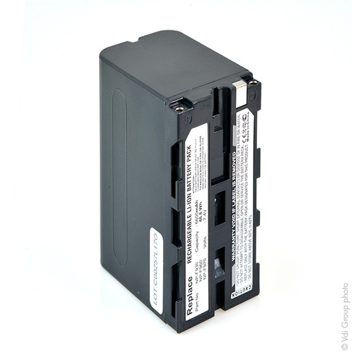 [ENIVML9038] Batterie(s) Batterie appareil photo - caméra 7.4V 6600mAh