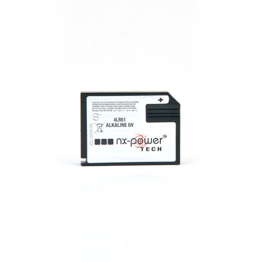 [ENIPRA9008] Blister(s) x 1 Pile alcaline blister x1 4LR61 Nx-Power Tech 6V 500mAh