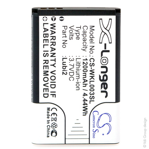 [ENIGML90511] Blister(s) x 1 Batterie téléphone portable pour I-Mobile 3.7V 1200mAh