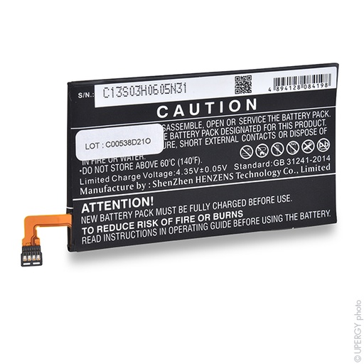 [ENIGML90535] Blister(s) x 1 Batterie téléphone portable pour Motorola 3.8V 1800mAh