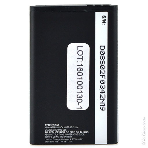 [ENIGML90585] Blister(s) x 1 Batterie téléphone portable pour Doro / Media-Tech 3.7V 1200mAh
