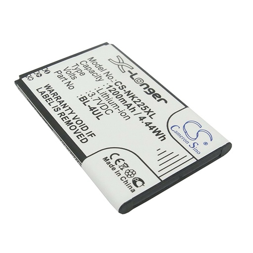 [ENIGML90887] Blister(s) x 1 Batterie téléphone portable pour Nokia 3.7V 1200mAh