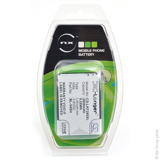 [ENIGML90920] Blister(s) x 1 Batterie téléphone portable pour LG 3.8V 2600mAh