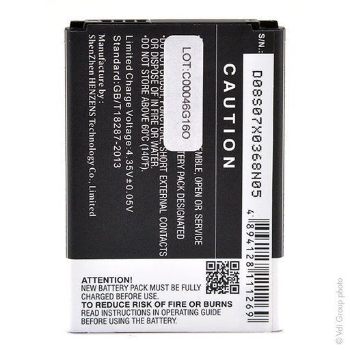 [ENIGML90965] Blister(s) x 1 Batterie téléphone portable pour LG 3.8V 1900mAh