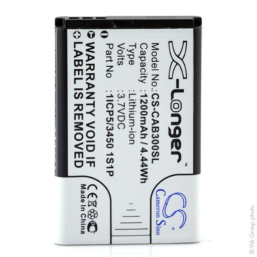 [ENIGML901017] Blister(s) x 1 Batterie téléphone portable pour CAT 3.7V 1200mAh