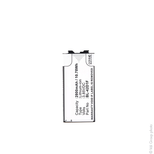 [ENIGML901147] Blister(s) x 1 Batterie téléphone portable pour LG 3.85V 2800mAh