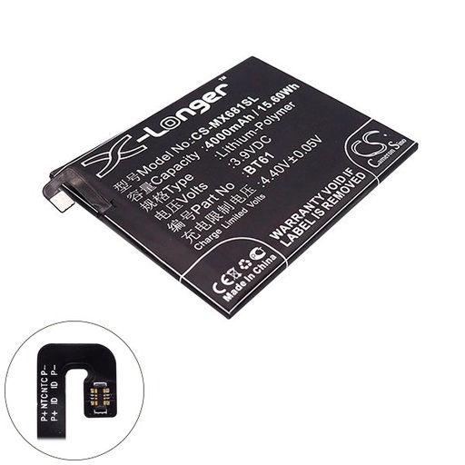 [ENIGML901228] Blister(s) x 1 Batterie téléphone portable pour Meizu 3.9V 4000mAh