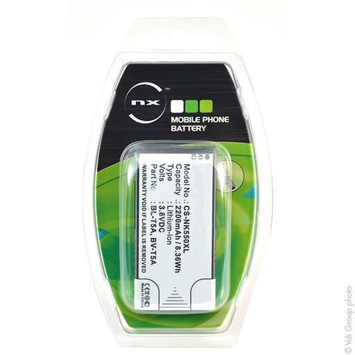[ENIGML901253] Blister(s) x 1 Batterie téléphone portable pour Microsoft 3.8V 2200mAh