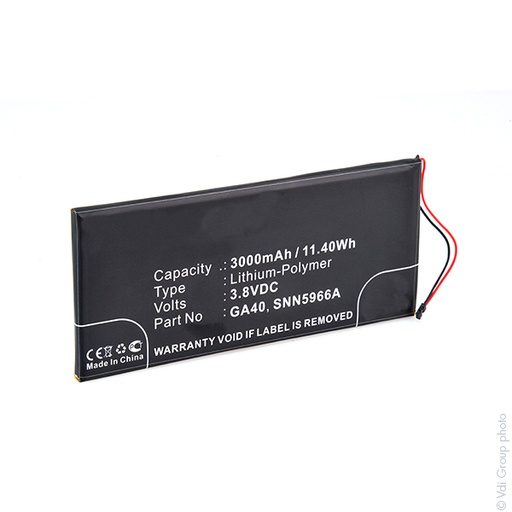 [ENIGML901345] Blister(s) x 1 Batterie téléphone portable pour Motorola 3.8V 2700mAh