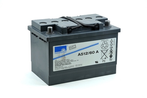 [ENIAMP8092] Batterie(s) Batterie plomb etanche gel A512/60A 12V 60Ah Auto