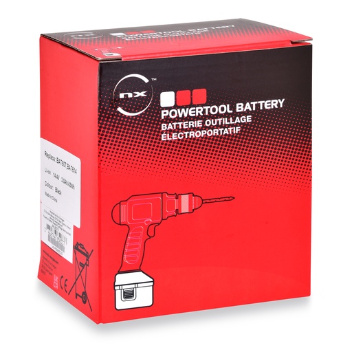 [ENIAML90379] Batterie(s) Batterie outillage électroportatif compatible Bosch 14.4V 3Ah