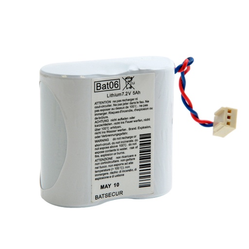 [ENIPCL1221] Pile(s) Batterie systeme alarme BATSECUR BAT06 7.2V 6Ah
