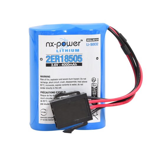 [ENIMGL90101] Unité(s) Batterie systeme alarme 3.6V 4000mAh