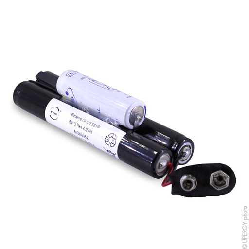 [ENIMGN0982] Pack(s) Batterie eclairage secours 3x VHT SC 3S1P ST4 3.6V 1.8Ah