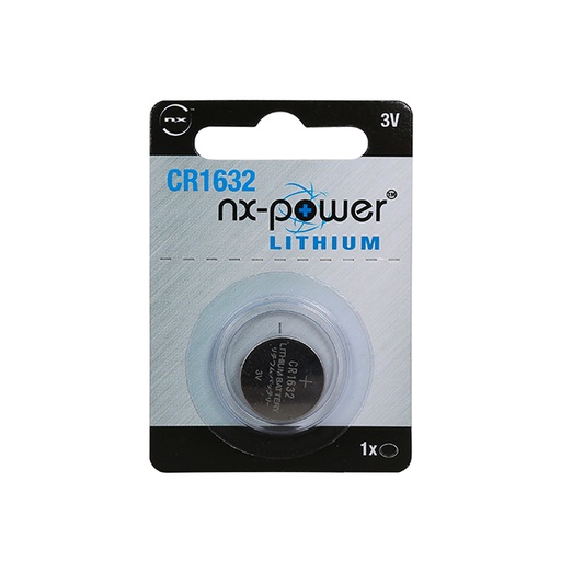 [ENIPBL9015] Blister(s) x 1 Pile bouton lithium blister CR1632 3V 130mAh