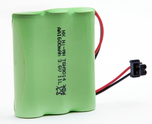 [ENITGH9014] Blister(s) x 1 Batterie téléphone fixe 3*AA 3.6V 1600mAh Conn