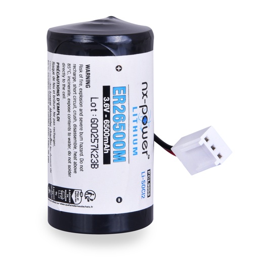 [ENIPCL9059] Pile(s) Batterie systeme alarme BATLI01 NX 3.6V 6.5Ah Molex