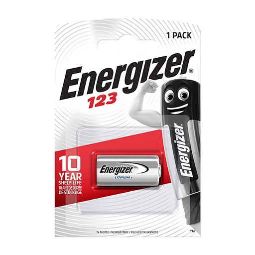 [ENIPCL2818] Pile(s) Pile lithium blister ENERGIZER123 3V 1500mAh