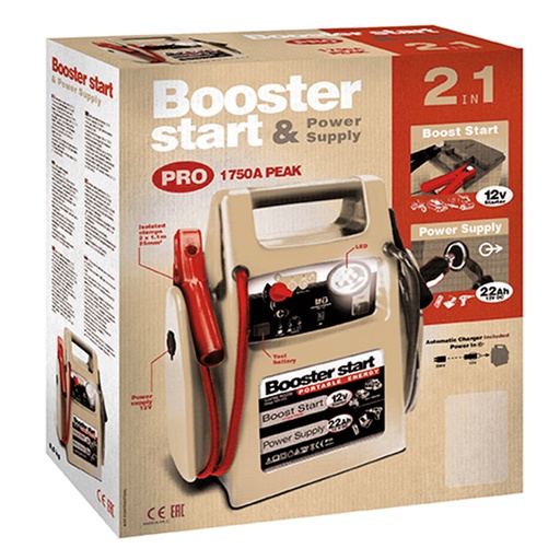 [ENILEX1H25] Unité(s) Booster Démarreur GYS GYSPACK PRO (CCA: 1100A)